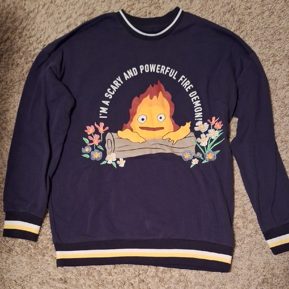 Howl's Moving Castle Navey Sweater